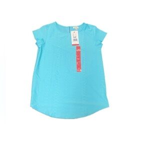 Weatherproof Vintage NWT Women’s Tibetan Stone Key Hole Back Top Sz M New